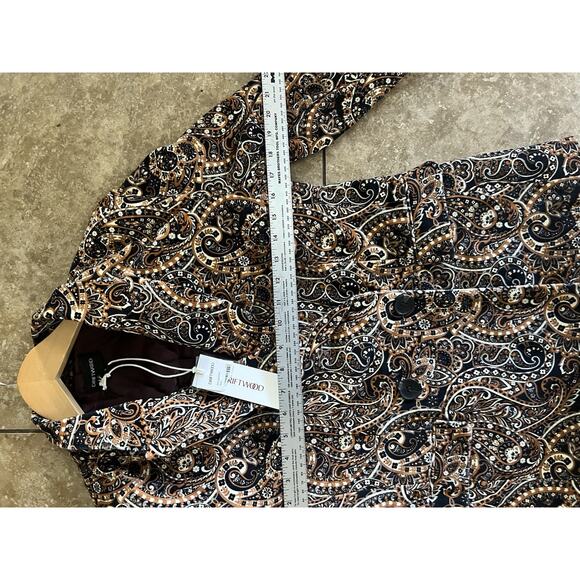 Anthropologie NWT Driftwood S Velvet Blazer Festival 70’s Embroidery Boho - Picture 8 of 10